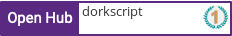 Open Hub profile for dorkscript