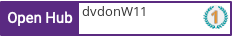 Open Hub profile for dvdonW11