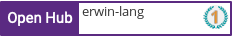 Open Hub profile for erwin-lang
