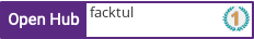 Open Hub profile for facktul