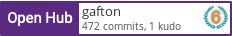 Open Hub profile for gafton