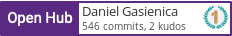 Open Hub profile for Daniel Gasienica