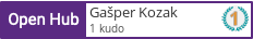 Open Hub profile for Gašper Kozak