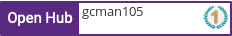 Open Hub profile for gcman105