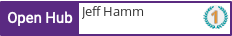 Open Hub profile for Jeff Hamm