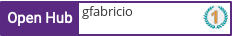 Open Hub profile for gfabricio