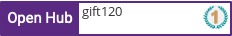 Open Hub profile for gift120