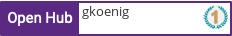 Open Hub profile for gkoenig