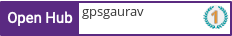 Open Hub profile for gpsgaurav