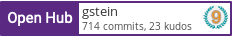 Open Hub profile for gstein