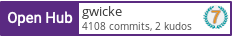 Open Hub profile for gwicke