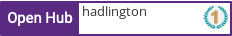 Open Hub profile for hadlington