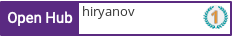 Open Hub profile for hiryanov