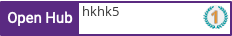 Open Hub profile for hkhk5