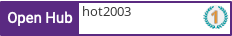 Open Hub profile for hot2003