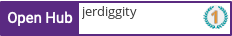 Open Hub profile for jerdiggity