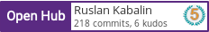 Open Hub profile for Ruslan Kabalin