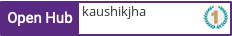Open Hub profile for kaushikjha