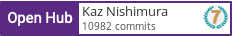 Open Hub profile for Kaz Nishimura
