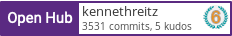 Open Hub profile for kennethreitz