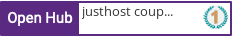 Open Hub profile for justhost coupon code