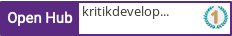Open Hub profile for kritikdevelopment