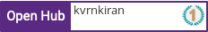 Open Hub profile for kvrnkiran