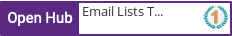 Open Hub profile for Email Lists To Buy OptinDataList Email Mail List