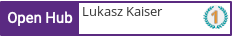 Open Hub profile for Lukasz Kaiser