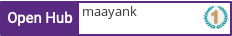 Open Hub profile for maayank