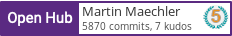 Open Hub profile for Martin Maechler