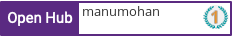 Open Hub profile for manumohan