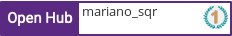 Open Hub profile for mariano_sqr
