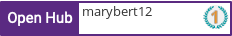 Open Hub profile for marybert12