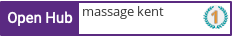 Open Hub profile for massage kent