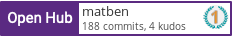 Open Hub profile for matben