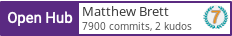 Open Hub profile for Matthew Brett