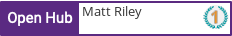 Open Hub profile for Matt Riley