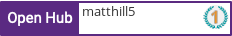 Open Hub profile for matthill5