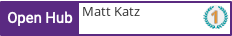Open Hub profile for Matt Katz