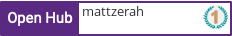 Open Hub profile for mattzerah