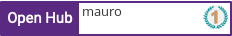 Open Hub profile for mauro