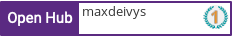 Open Hub profile for maxdeivys