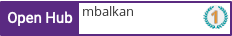 Open Hub profile for mbalkan