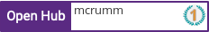 Open Hub profile for mcrumm