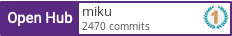 Open Hub profile for miku