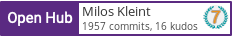 Open Hub profile for Milos Kleint