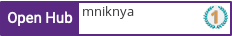 Open Hub profile for mniknya
