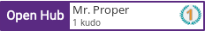 Open Hub profile for Mr. Proper