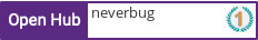 Open Hub profile for neverbug